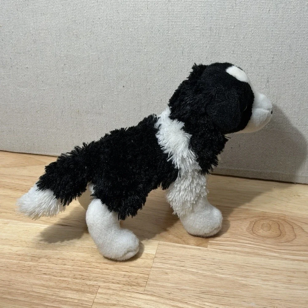 Douglas Border Collie black white stuffed animal plush toy‎ 8